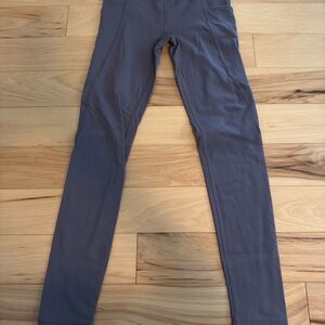 Athleta Girl High-Rise Leggings in Dark Gray